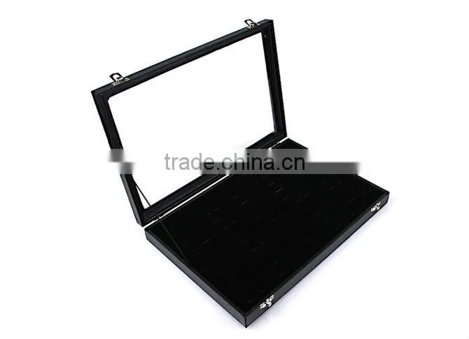 Custom cufflink storage case for 50-pair