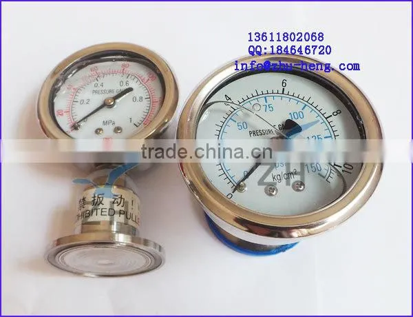 low price oil filled clamp meter pressure gauge