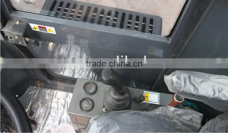 quick hitch 2 ton wheel loader front end loader NEOL200 with huafeng engine hydraulic joystick