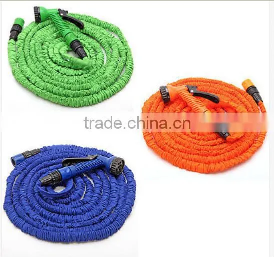 Elastic Garden Water Hose With Spray Nozzles