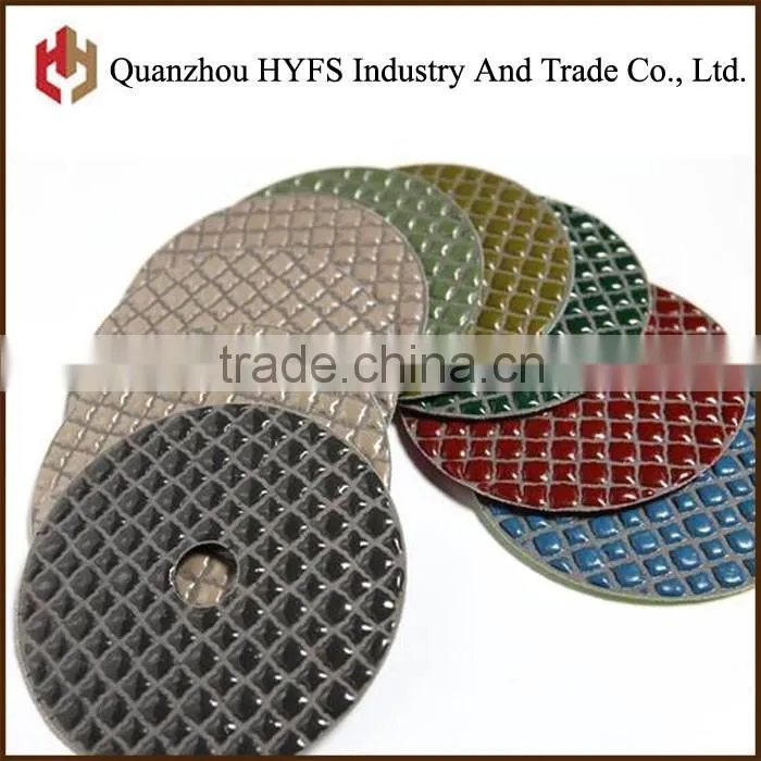 Dry Polishing Pads for Angle Grinder Type Japan Porcelain Ceramic Tile Polishing Pads