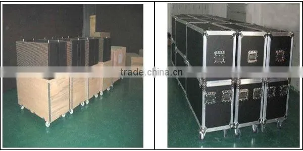 Large Stadium led panel screen displays solar power advertising display