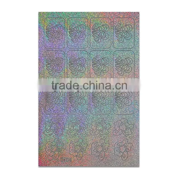 Stamping Hollow Out Flash Nail Art Stencil