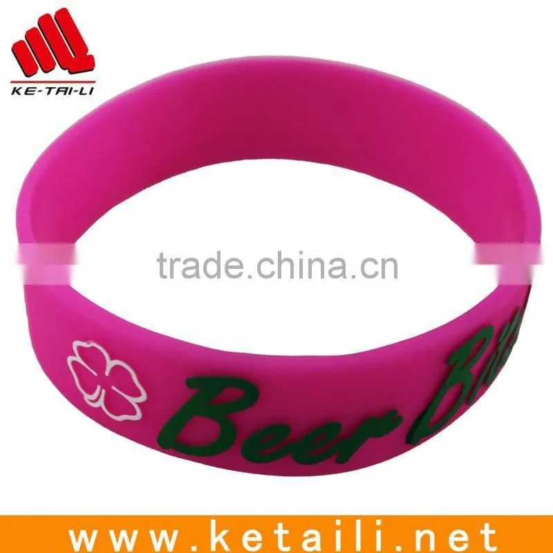 special silicone bracelet / silicone bangle/ silicone wristband