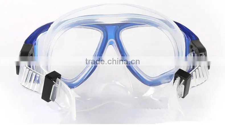 Diving mask and snorkel
