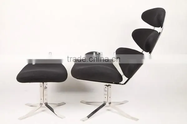 Alibaba knockoff furniture cashmere wool Poul Volther Corona chair replica