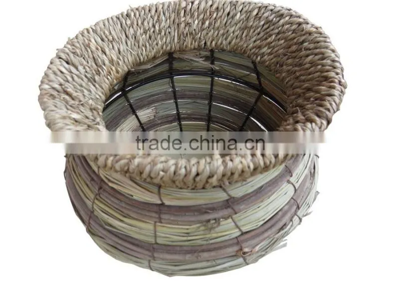 Special shape household essential rattan basket