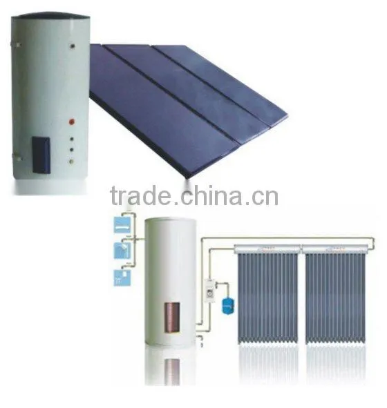 Colour paint Solar water tanks