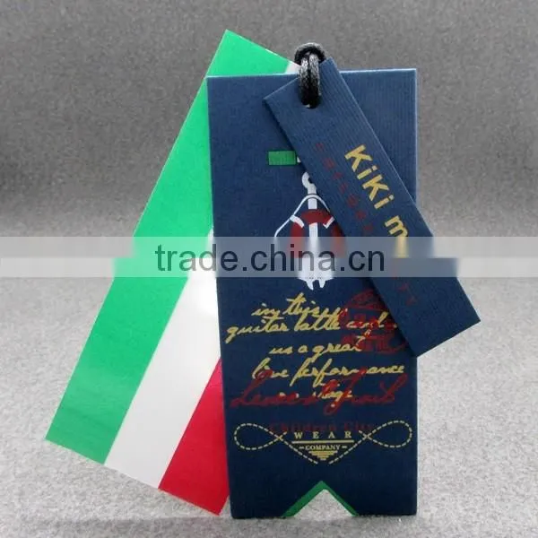 Mens Clothes Grommet Hang Tag