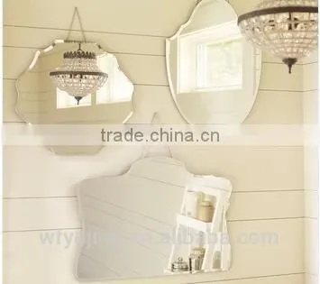 china supplier wall mounted mirror dressing mirrors, bathroom hanged wall mirror