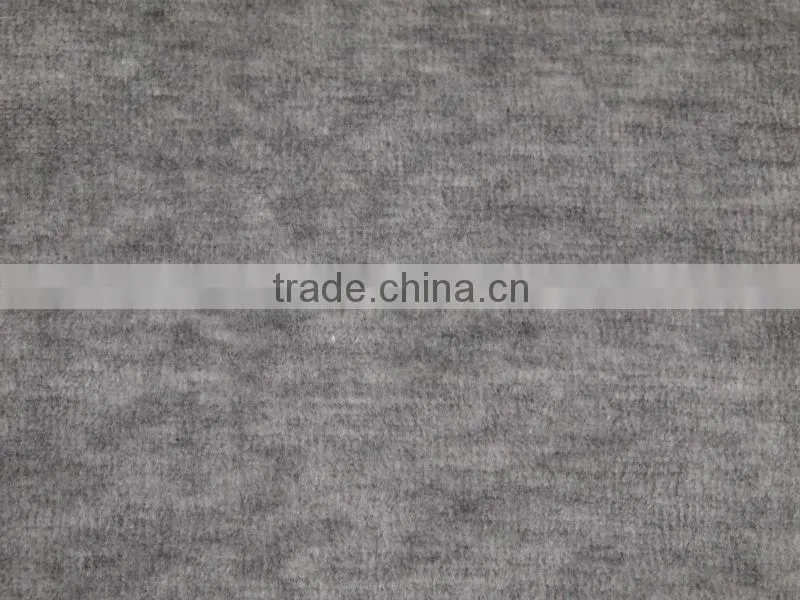 melange velvet fabric