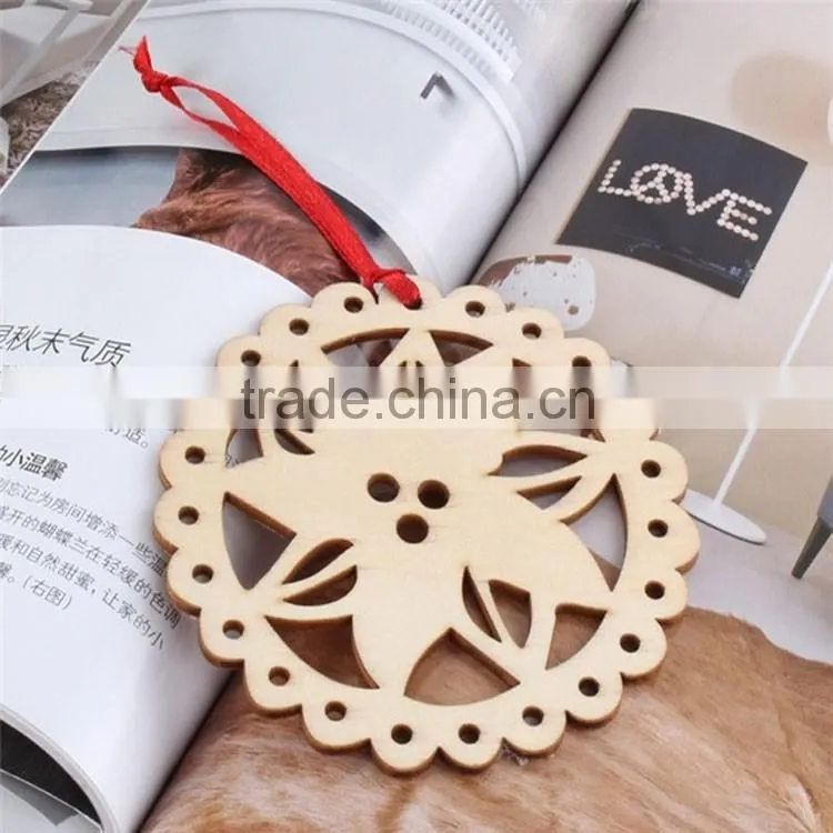 2016 best selling laser cut wood craft wholesale