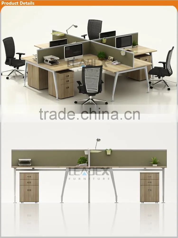 2016 the most popular high-end office furniture mfc desk