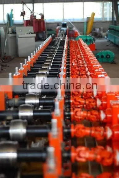 Steel Roller Shutter Slats Roll Forming Machine, Shuttering Door Plates Machinery With PU