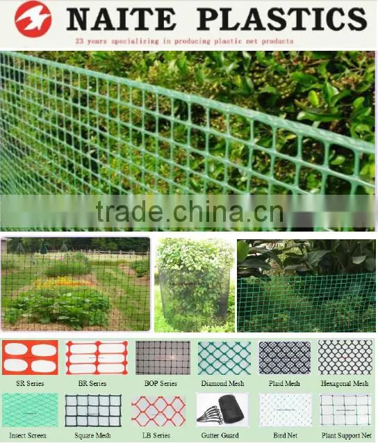 Cheap plastic garden fence