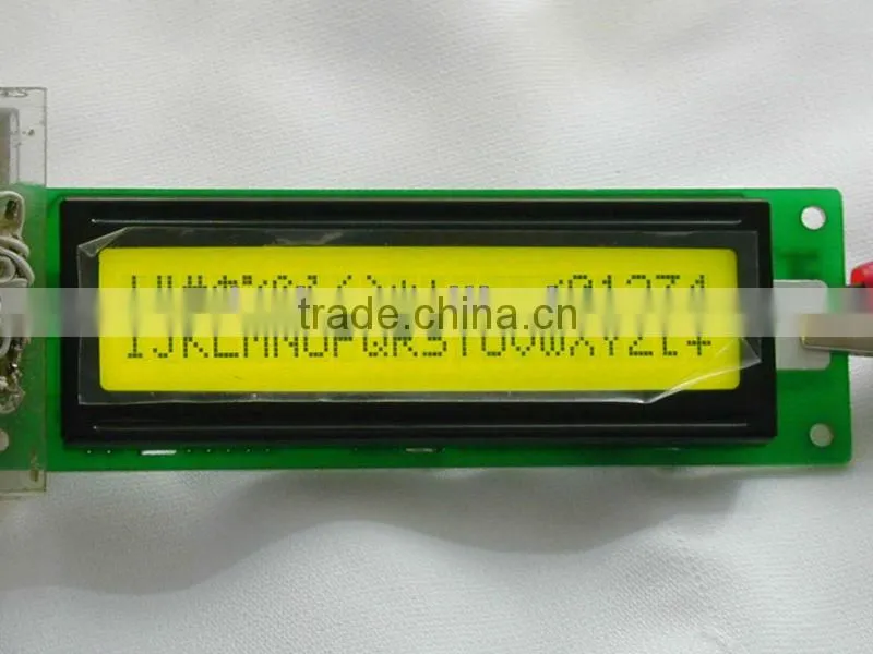 LCD module 2 lines blue negative 20x2 lcd display module