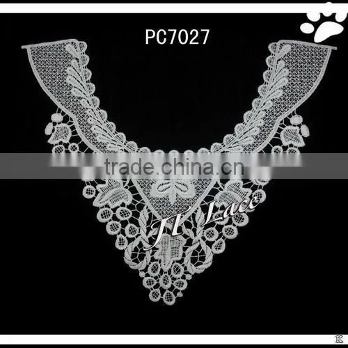 polyester pair collar lace for clothes(PC7023)