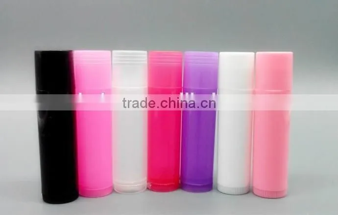 Plastic Lip Balm Tubes/ Lip Balm Containers/ Lipstick tube
