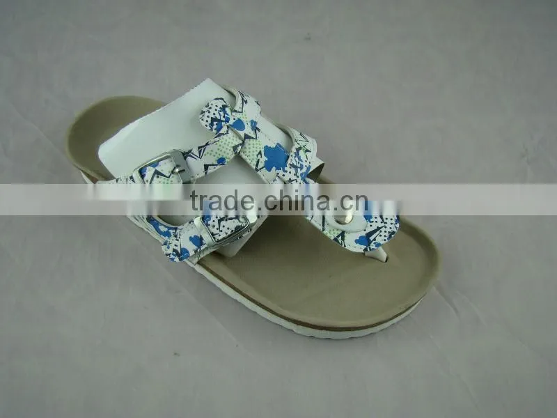 2013 latest fashion ladies cork slippers
