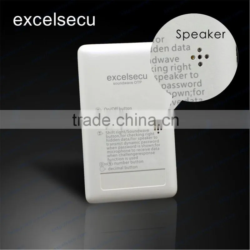 ESECU Custom wholesale soundwave OTP one time password safety online shopping security token