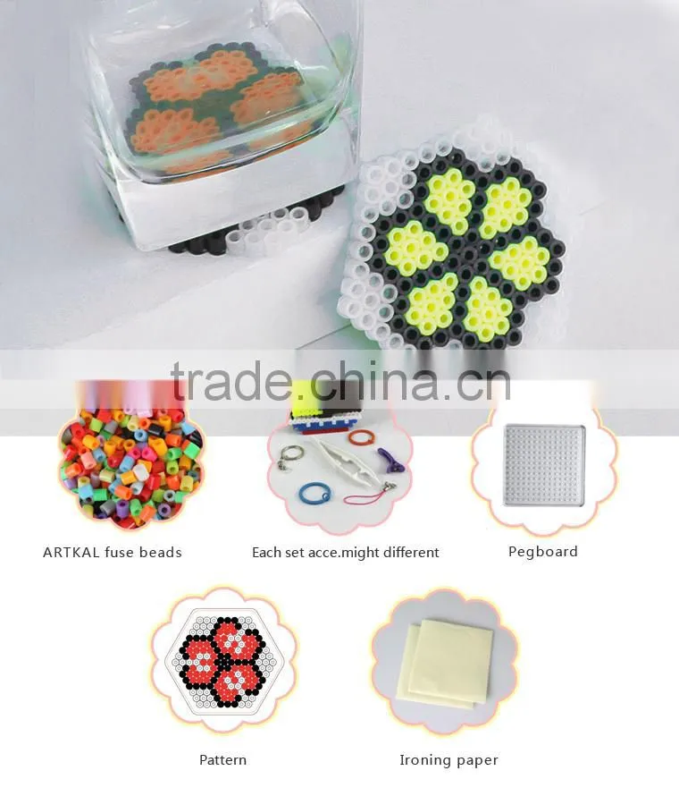 kids and children favorite funny 100% quality guarantee hama beads activity artkal fuse beads