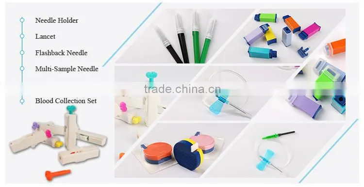 Factory direct supply free size vacutainer medical blood needle