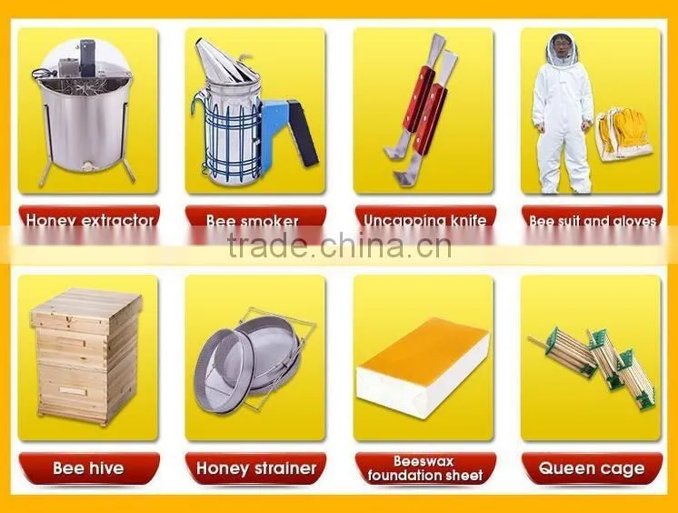 Apis Mellifera yellow plastic comb foundation sheet