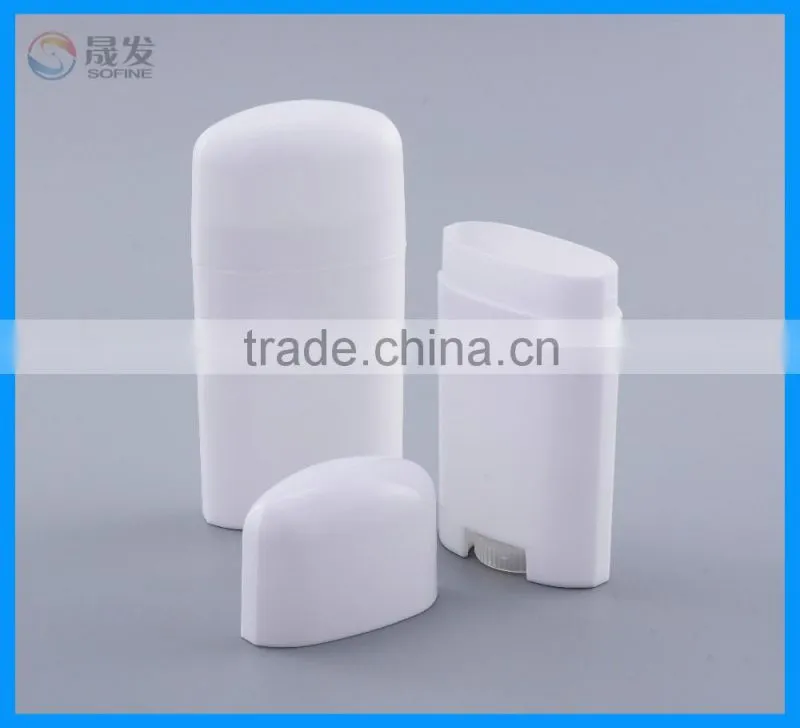 OEM 30g newly plastic spray deodorant stick bottle