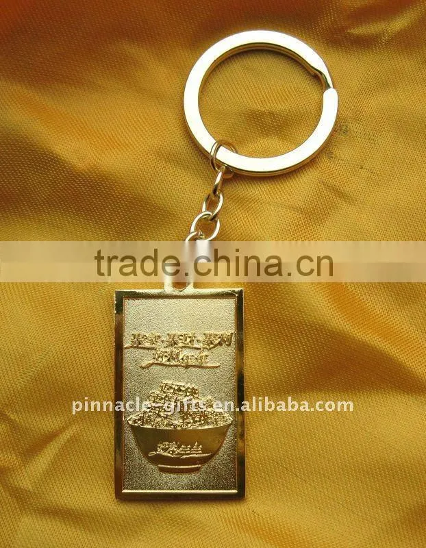 3d promotion soft pvc metal keychain with fridge magnet