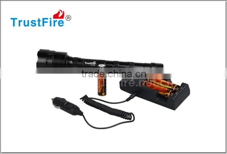 Trustfire TR-3T6 aluminum alloy CREE XM-L T6 3800lumens searchlight long range use 3pcs 18650 battery lights & lighting