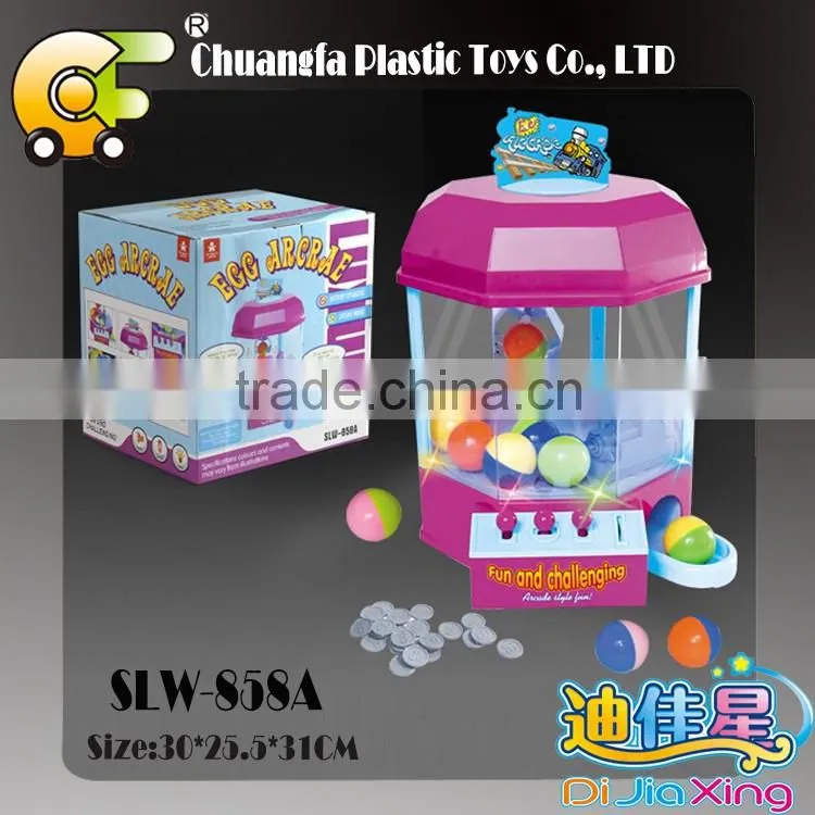 2016 hot toys Money coin claw machine toys claw game