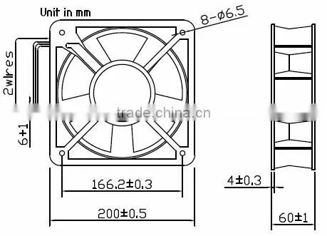 Shenzhen ac cooler axial fan 220v ac