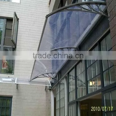 diy polycarbonate canopy,pc sheets,polycarbonate rain awning