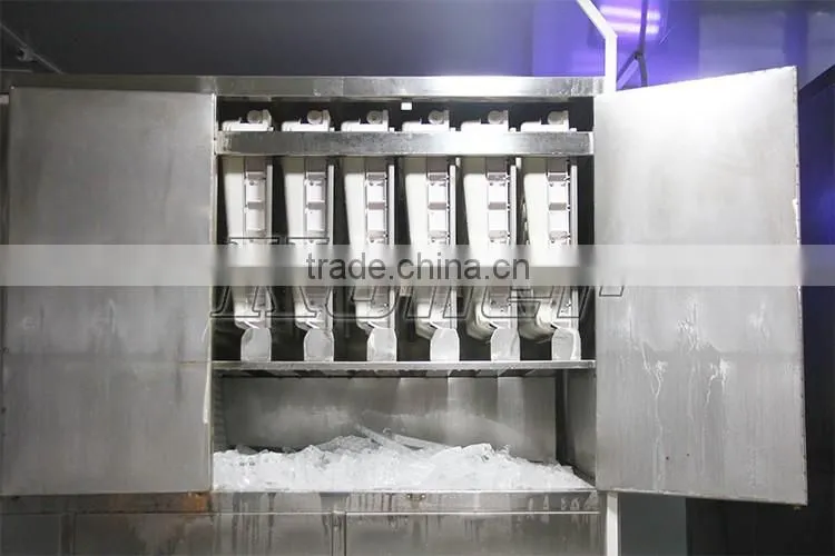 3 Tons Cube Ice Making Machine with Packing System