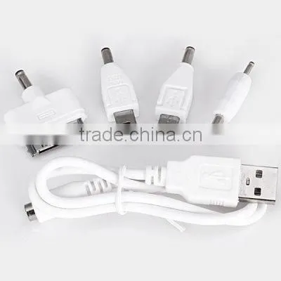plastic led torch light portable power bank for all brands mobile phone