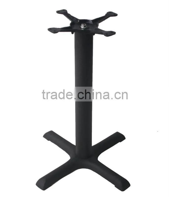 Cast Iron Black Cross Chair Base
