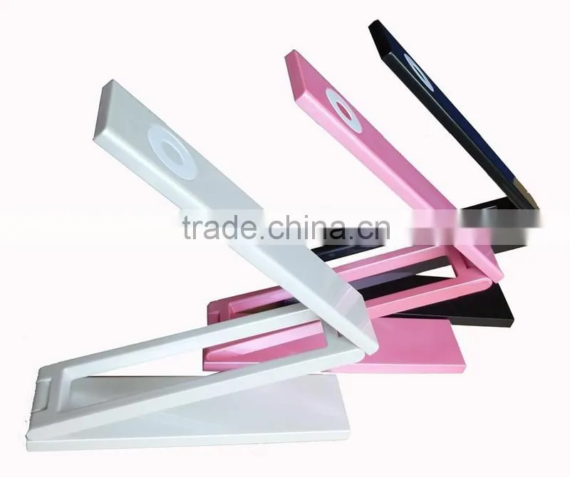 New style silver led folding table light small portable lamp for reading