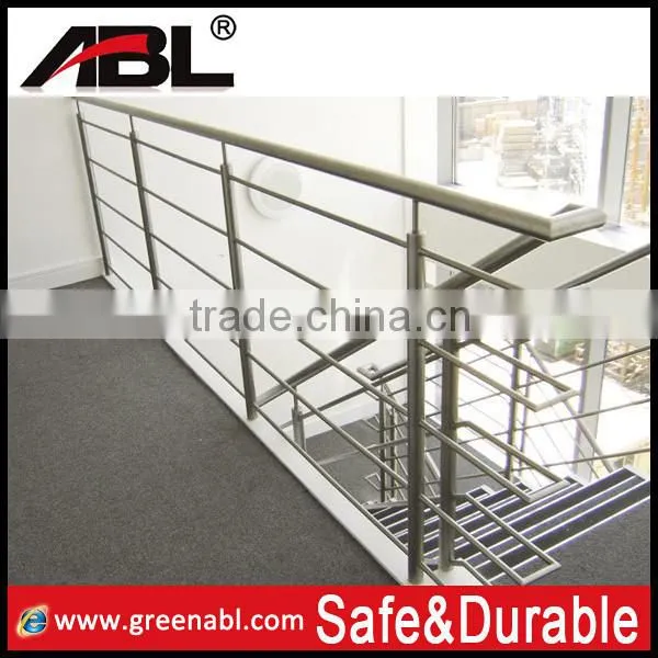 stainless steel tubular handrail iron balustrade