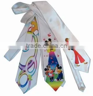 Fashionable Sublimation blank tie, DIY necktie