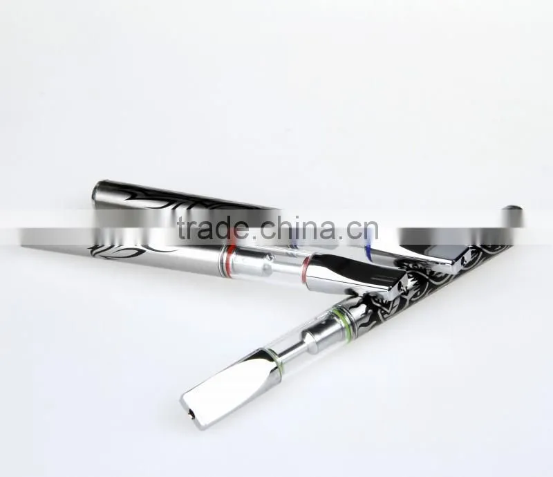 High quality 510 thread Hemp Oil CBD vape pen with Metal tip Glass tank