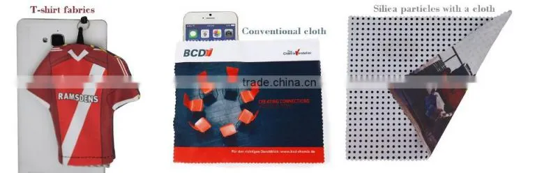 Simple colorful custom micro fibre cloth