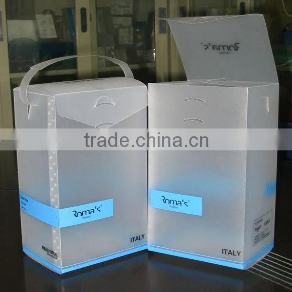 popular shoe box plastic packaging design