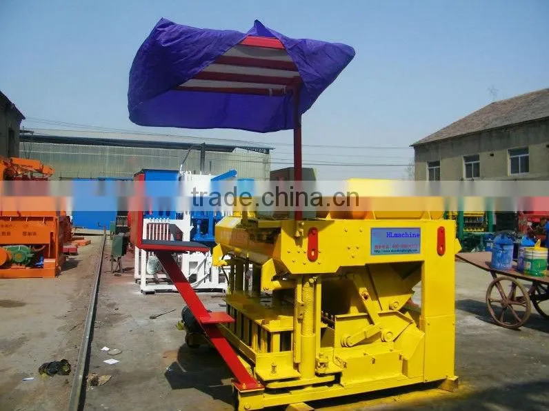 Cheap hollow cement block machines QMY6-25 hollow block egg layer block machine