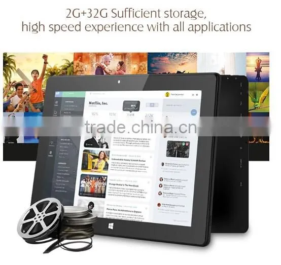 New Win 10 Tablet Quad Core 10 inch Tablet PC Aoson R16 Black IPS Screen 2GB/32GB Dual Camera Bluetooth OTG