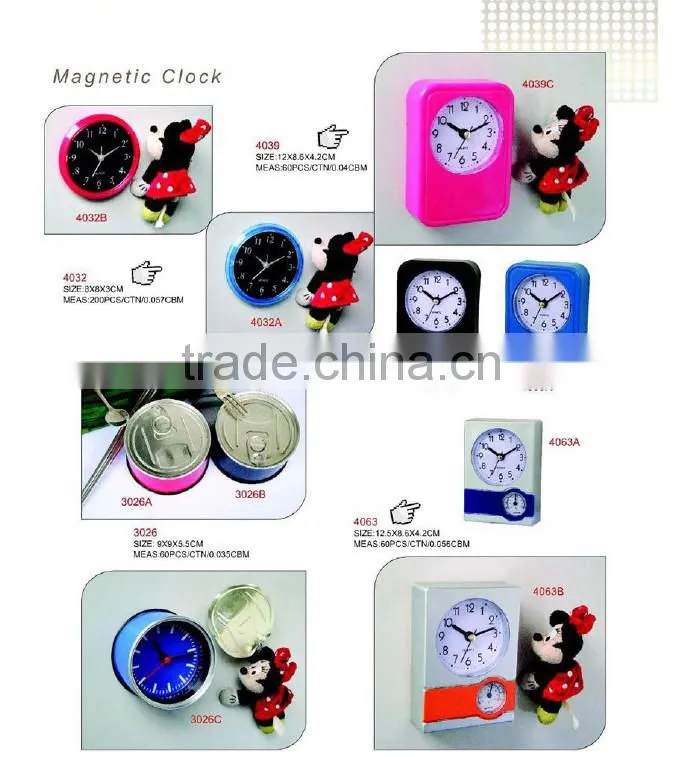 Cute Unique Design Small Cool Desk Clock For Promotion