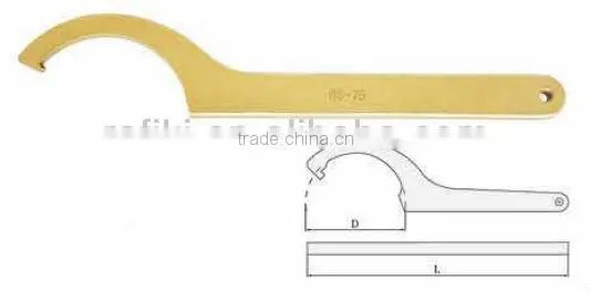 High Quality Non-sparking Wrench Hook (Various Types)