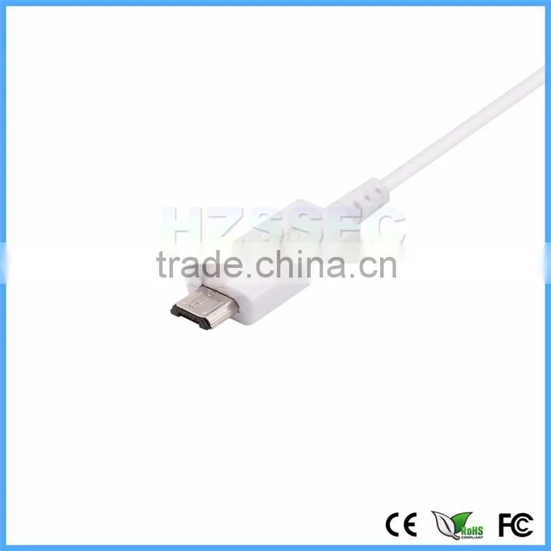 Braided Charger Fast Charging Retractable USB Data Cable For Samsung S6 S7 Power Bank