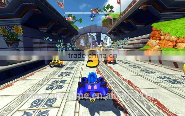 Funshare Sonic Sega All-Stars Racing Arcade Game Machine / Sega Arcade Games
