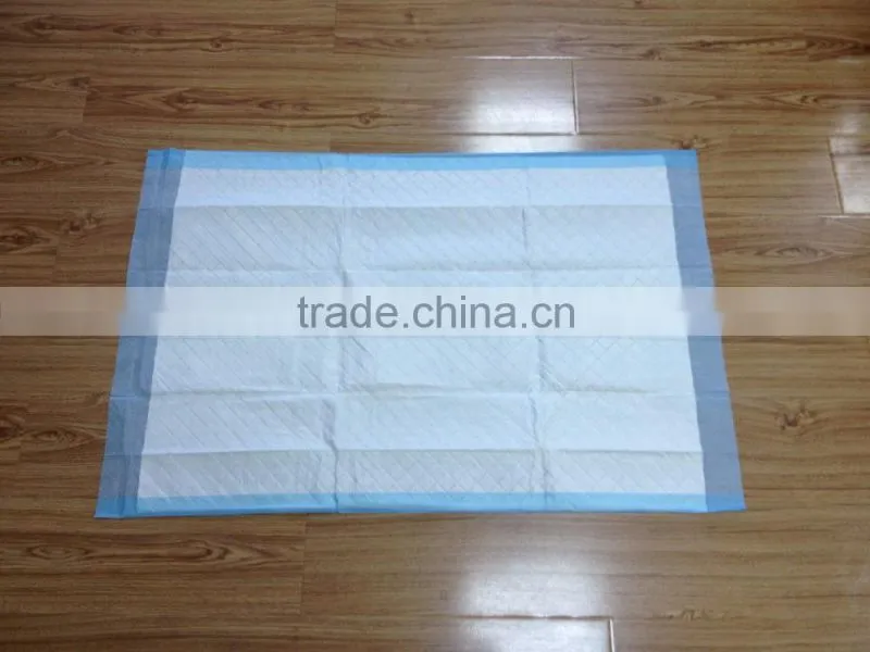 Colored backsheet waterproof under pad hospital use