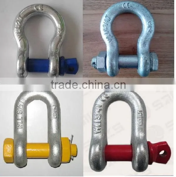 G-2130 Safety Pin Us Type Bolt Anchor Shackle in hardware